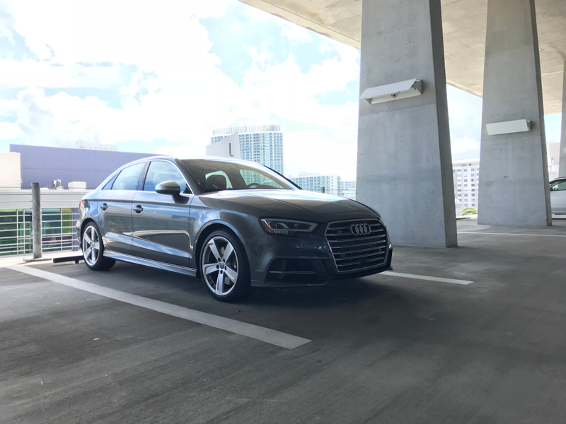 Fancy Parking lot.